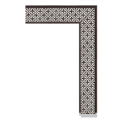 4126-B-784 — 5.1cm Mehrfarbig PS Bilderrahmenleiste