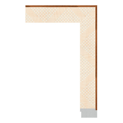 4407-A-111 — 4.7cm Mehrfarbig PS Bilderrahmenleiste