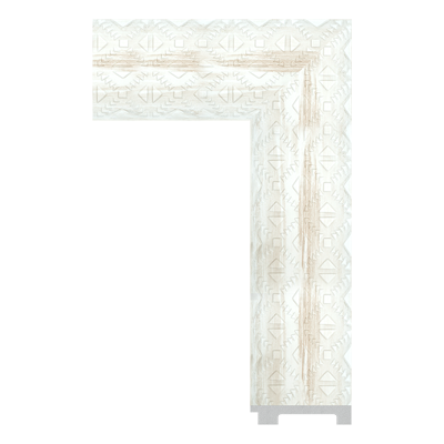 469-WK-XI-749P — 10.16cm Natur PS Bilderrahmenleiste