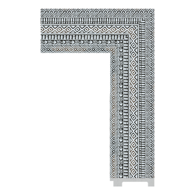 469-WK-XJ-541 — 10.16cm Mehrfarbig PS Bilderrahmenleiste