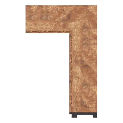 469-WK-YK-086 — 10.16cm Gold PS Bilderrahmenleiste