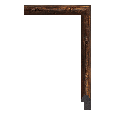 4894-A-973 — 3cm Bronze PS Baguette d'Encadrement