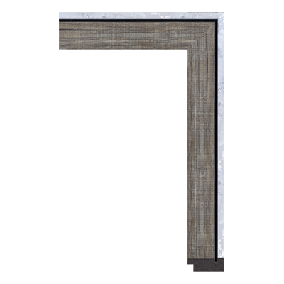 6385-A-381T — 4.1cm Naturel PS Baguette d'Encadrement