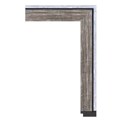 6385-A-382T — 4.1cm Naturel PS Baguette d'Encadrement