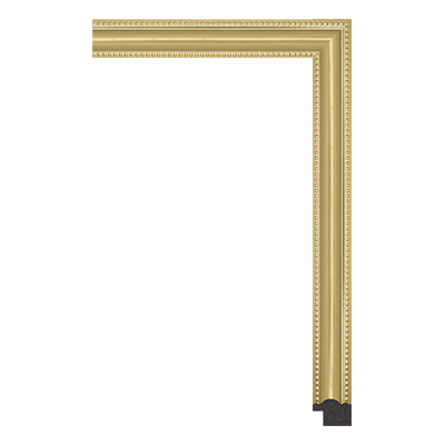 6427-A-277 — 1.9cm Gold PS Bilderrahmenleiste