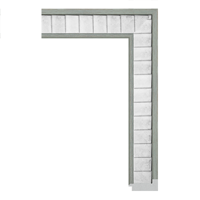 6701-A-5147 — 5cm PS Bilderrahmenleiste