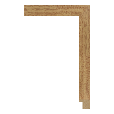 M0050-MW-H30 — 2.3cm ナチュラル MDF ピクチャーフレーム・モールディング