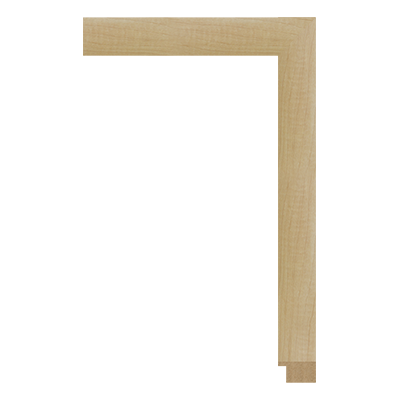 M0120-MW-H20 — 3.2cm Natur MDF Bilderrahmenleiste