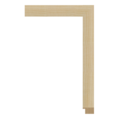 M0120-MW-H26 — 3.2cm Natur MDF Bilderrahmenleiste
