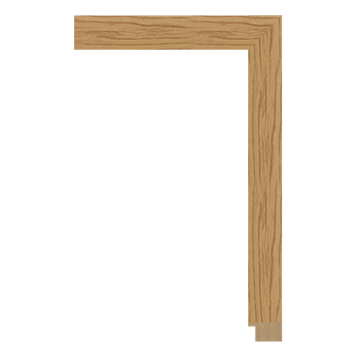 M0120-MW-H30 — 3.2cm Natur MDF Bilderrahmenleiste