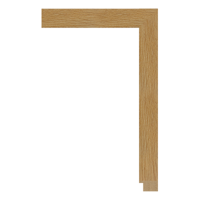 M0120-MW-H38 — 3.2cm Natur MDF Bilderrahmenleiste
