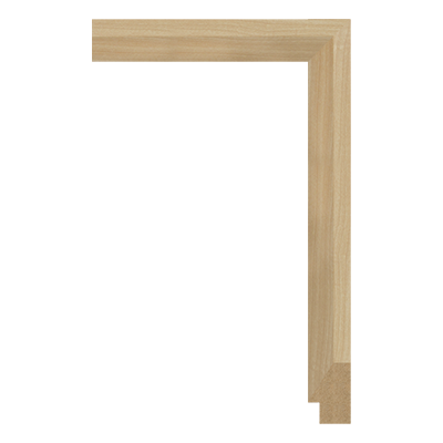 M0342-MW-H20 — 2.5cm Naturel MDF Baguette d'Encadrement