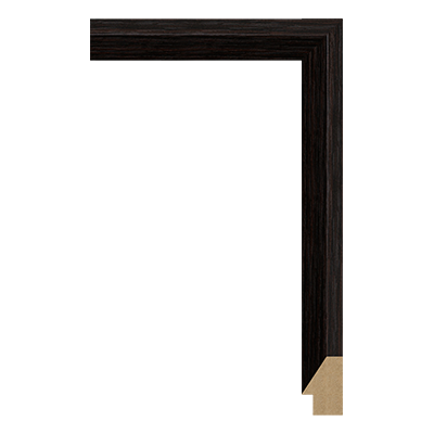 M0342-MW-H5 — 2.5cm Naturel MDF Baguette d'Encadrement