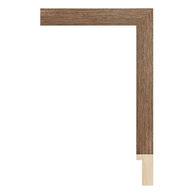 SW001-02WV — 1.8cm Natur Wood Bilderrahmenleiste