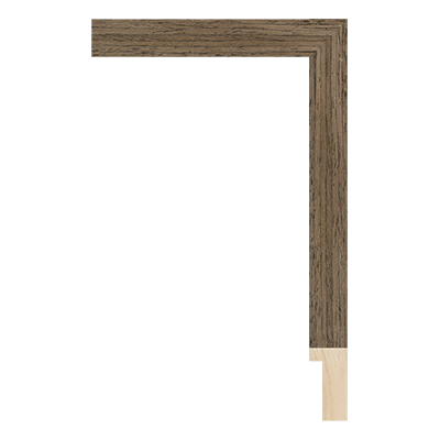 SW001-24WV — 1.8cm Natur Wood Bilderrahmenleiste