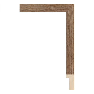 SW004-02WV — 1.5cm Natur Wood Bilderrahmenleiste