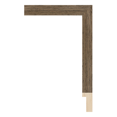 SW004-24WV — 1.5cm Natur Wood Bilderrahmenleiste