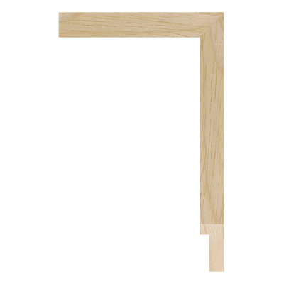 SW004-26WV — 1.5cm Natur Wood Bilderrahmenleiste