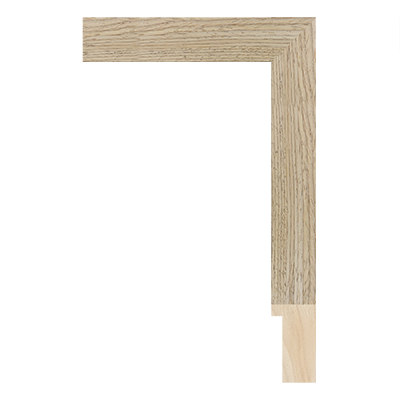 SW007-16WV — 2.8cm Natur Wood Bilderrahmenleiste