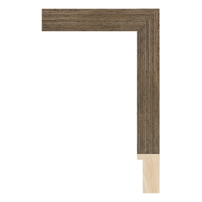 SW007-24WV — 2.8cm Natur Wood Bilderrahmenleiste