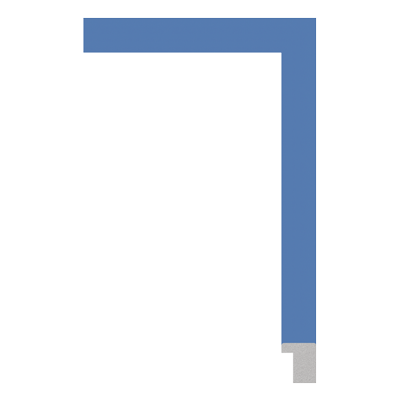 023-LB PS art frame moulding corner sample