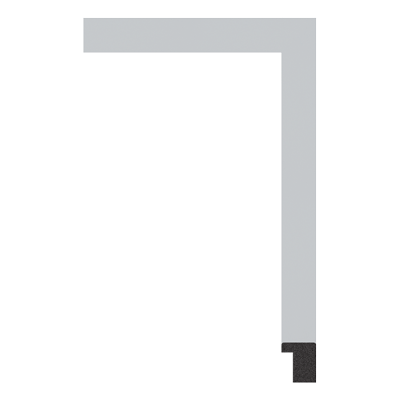 023-Y PS art frame moulding corner sample