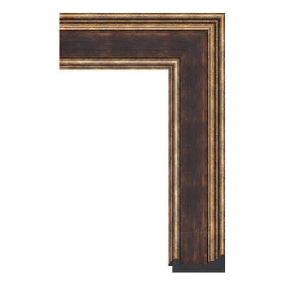 168-III-MP1 polystyrene picture frame moulding corner sample