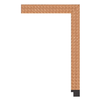 Modern gold picture frame moulding