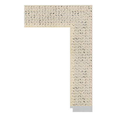 3383-ZN-5165 PS mirror frame moulding corner sample