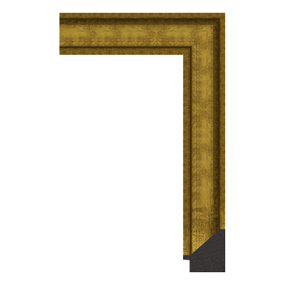 antique gold picture frame moulding