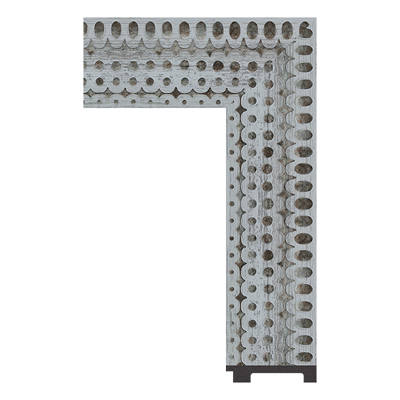 469-WK-XG-401 PS mirror frame moulding corner sample