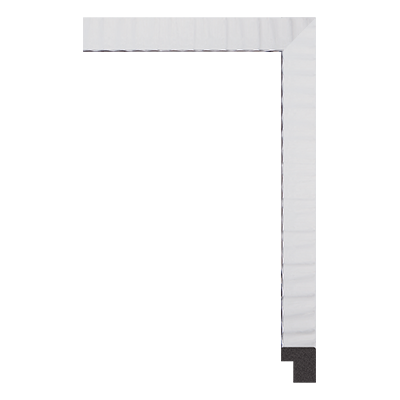 silver picture frame moulding