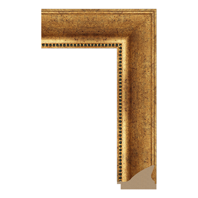 antique gold picture frame moulding