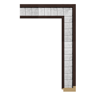 unfinished picture frame moulding by the foot