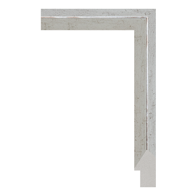 1514-383 — 2.81cm Natur PS Bilderrahmenleiste