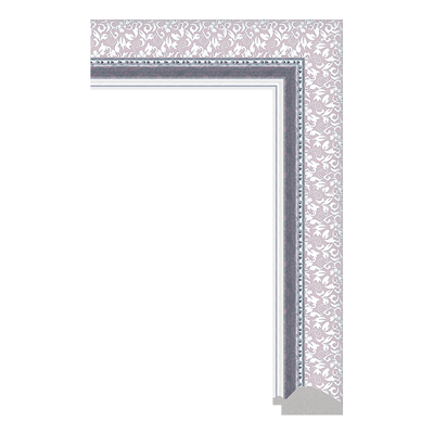 1773-0166 — 5.4cm Mehrfarbig PS Bilderrahmenleiste