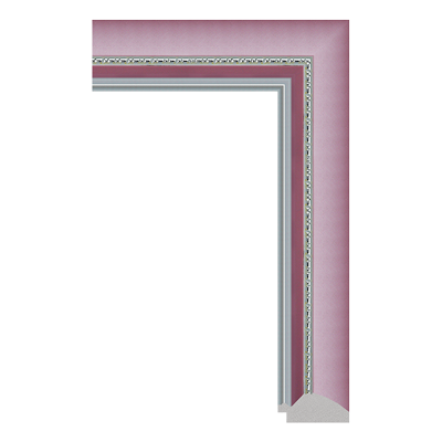 1773-P013 — 5.4cm Mehrfarbig PS Bilderrahmenleiste