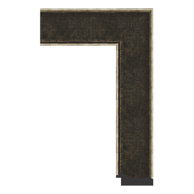 1981-A1313T — 7.5cm Bronze PS Moldura para Quadro