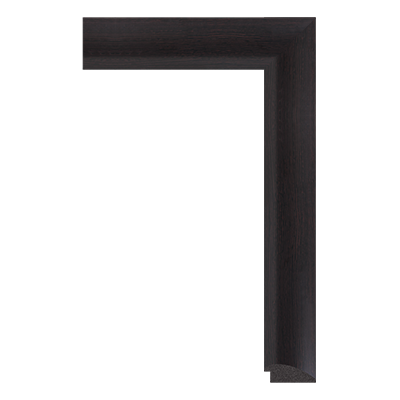 2709-W275 — 3.9cm Schwarz PS Bilderrahmenleiste
