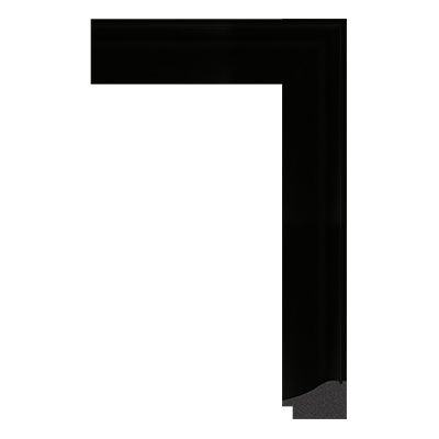 3017-06 — 5.2cm Schwarz PS Bilderrahmenleiste