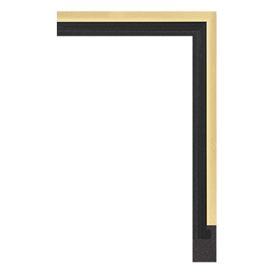 3997-023 — 2cm Gold PS Bilderrahmenleiste