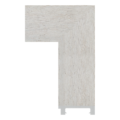 6298-WK-B-5118 — 12cm Natural PS Moldura para Marco de Fotos