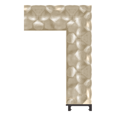 6467-WK-B-433 — 9.5cm Gold PS Bilderrahmenleiste