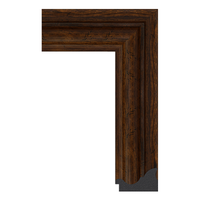 655-W264 — 8.5cm Natur PS Bilderrahmenleiste