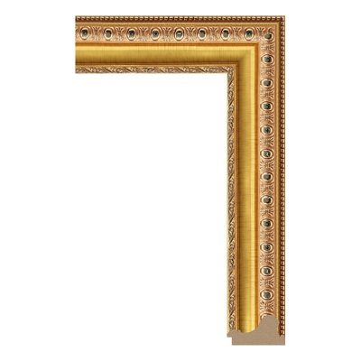 793-897 — 6.02cm Gold PS Bilderrahmenleiste