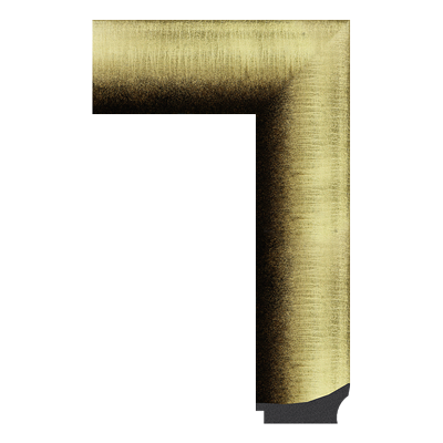 antique gold picture frame moulding