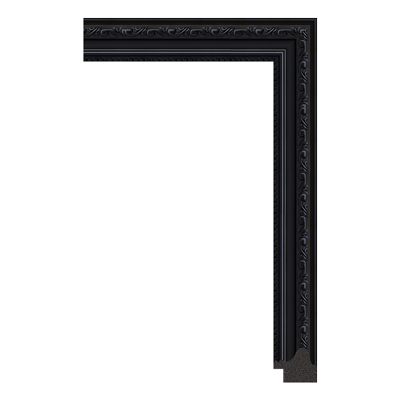 black picture frame moulding