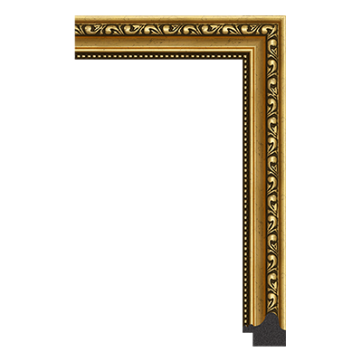 gold picture frame moulding