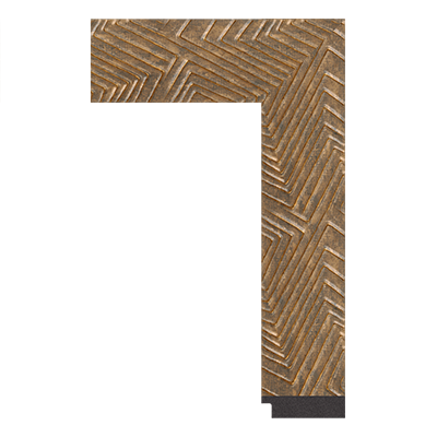 3383-ZM-82 PS mirror frame moulding corner sample