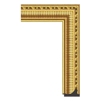 antique gold picture frame moulding
